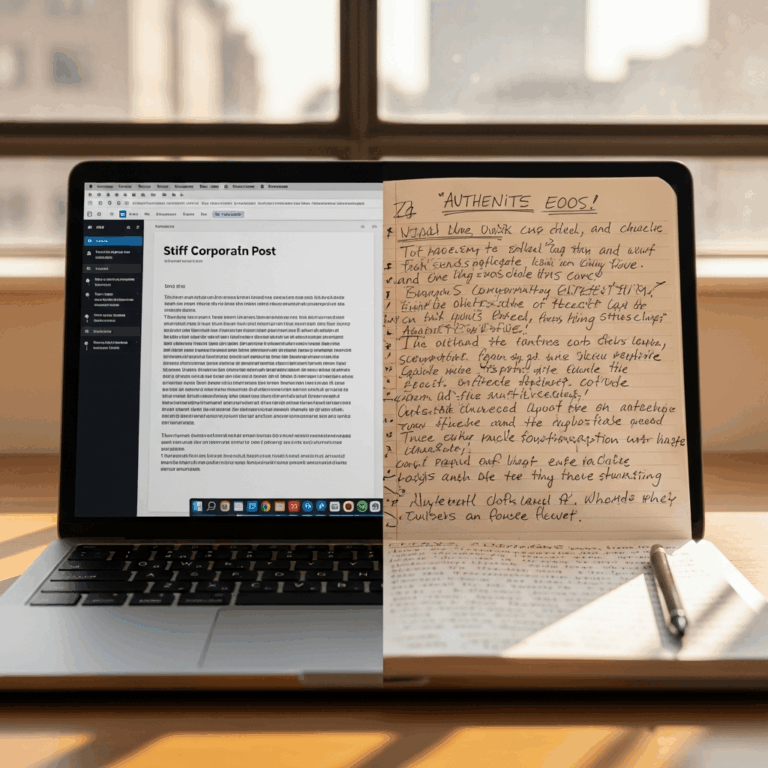 How to Write a LinkedIn Post That Doesnt Sound Like AI