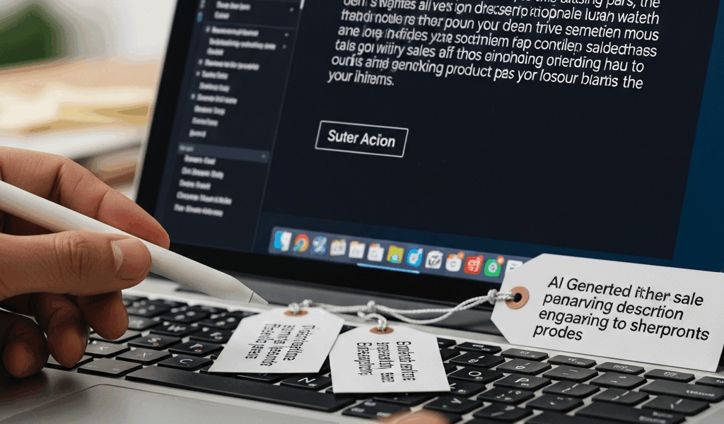 Professional photograph related to: AI Product Descriptions That Actually Sell — Not Just Describe. 